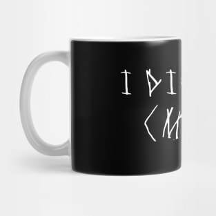 Poppy - I Disagree More Mug